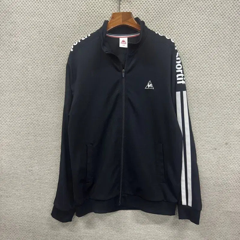 [BUNJANG] Le Coq Sportif Track Top Zip-up Jacket 100 / 르꼬끄 트랙탑 져지 집업 100 D03563