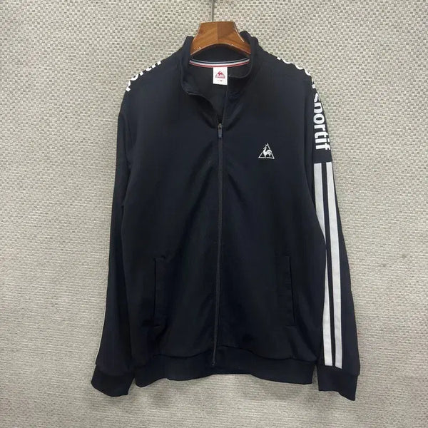 [BUNJANG] Le Coq Sportif Track Top Zip-up Jacket 100 / 르꼬끄 트랙탑 져지 집업 100 D03563