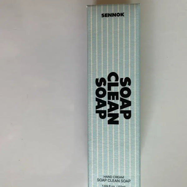 [BUNJANG] Senok Soap Clean Soap Hand Cream 50ml / 센녹 솝 클린 솝 핸드크림 50ml