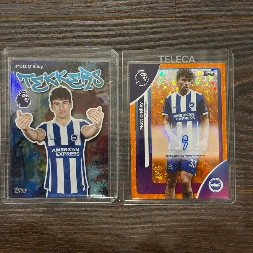 [BUNJANG] Brighton Matt O'Riley Topps Premier League 25-Limited Auto Autograph Card / 브라이튼 맷 오라일리 탑스 프리미어리그 25한정 오토 사인카드