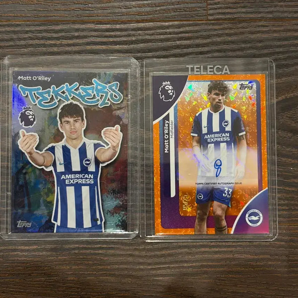 [BUNJANG] Brighton Matt O'Riley Topps Premier League 25-Limited Auto Autograph Card / 브라이튼 맷 오라일리 탑스 프리미어리그 25한정 오토 사인카드