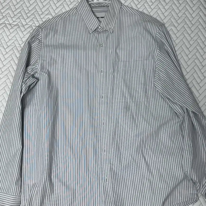 [BUNJANG] Plastic Product Stripe Shirt Small / 플라스틱프로덕트 스트라이프 셔츠
