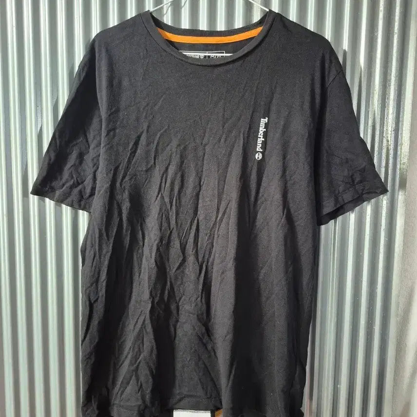 [BUNJANG] Timberland Logo T-Shirt Black / M 팀버랜드 반팔티 블랙