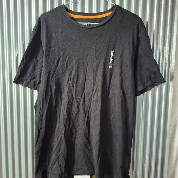 [BUNJANG] Timberland Logo T-Shirt Black / M 팀버랜드 반팔티 블랙