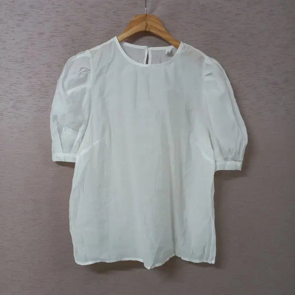 [BUNJANG] DandiHara White Blouse / B7-29/화이트 블라우스 여성