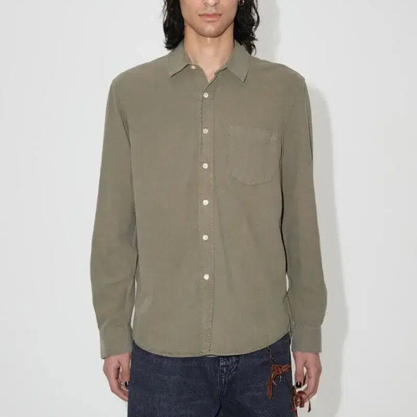 [BUNJANG] Our Legacy Classic Shirt Peafowl Silk Noil / 아워레가시 클래식 셔츠 피펄 실크 노일 50사이즈