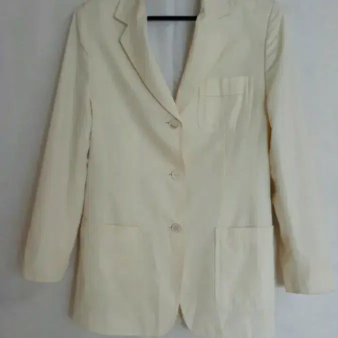 [BUNJANG] Aigner Cotton Silk Jacket / 아이그너 면실크 자켓