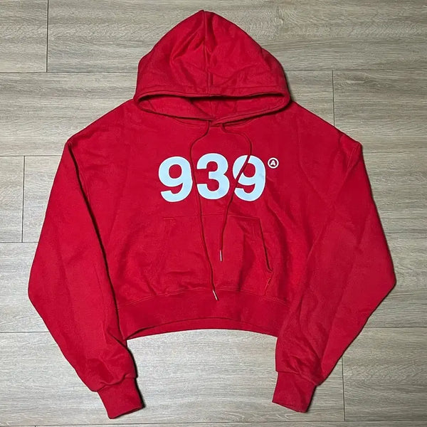[BUNJANG] Archive Bold 939 Cropped Hoodie / 아카이브볼드 939 크롭 후드티