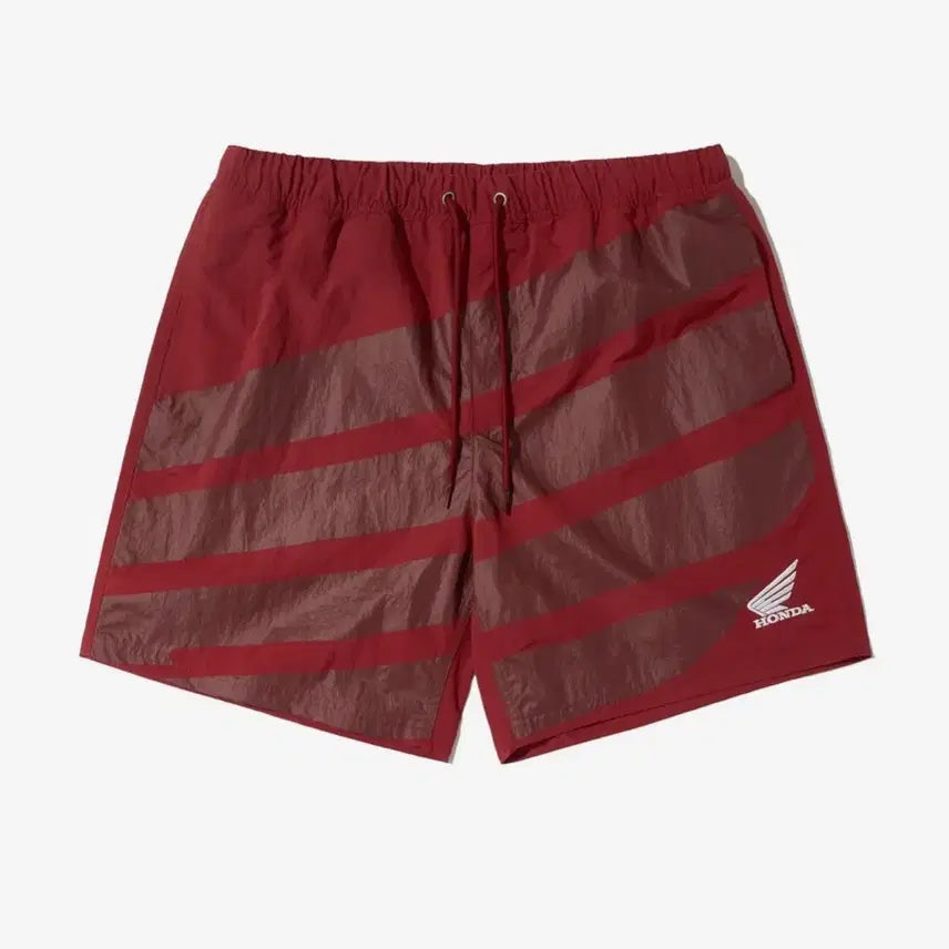 [BUNJANG] Honda Big Wing Logo Beach Shorts - Red (XL) / XL) 혼다 Big Wing logo Beach shorts Red 반바지