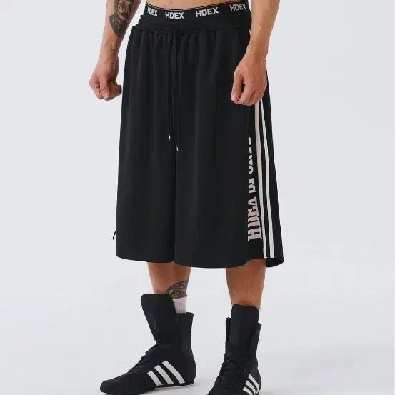 [BUNJANG] HDEX Giant Fit Mesh Bermuda Pants Black / (새상품)HDEX 에이치덱스 자이언트핏 매쉬 버뮤다 팬츠 블랙