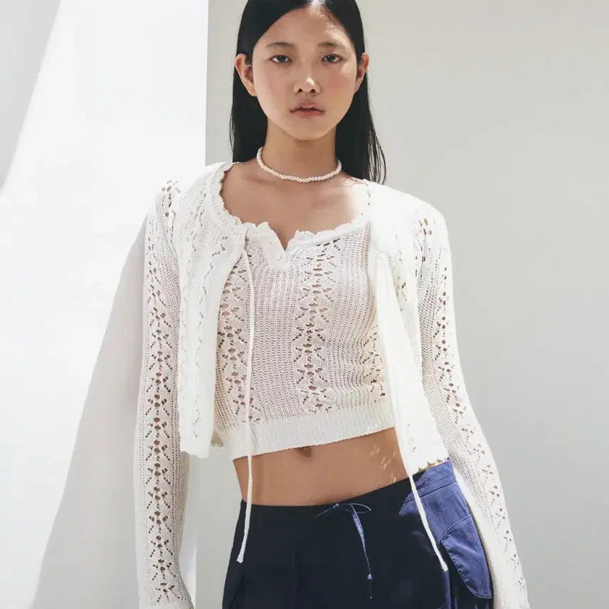 [BUNJANG] Grove KIKO SKASHI Knit Set (as worn by Ki Eun-sae) / 그로브 KIKO SKASHI KNIT세트_기은세착용