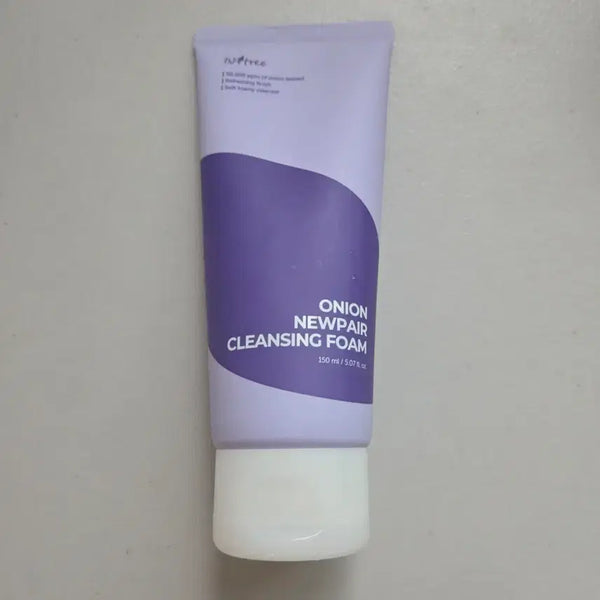 [BUNJANG] Isntree Onion Newpair Cleansing Foam 150ml / 이즈앤트리 어니언 뉴페어 클렌징폼 150ml 한번 사용