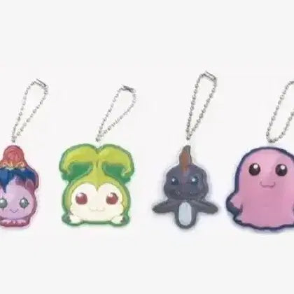 [BUNJANG] Digimon Young Form Convex Keychain Dungsilmon / 디지몬 유년기 볼록 키링 둥실몬