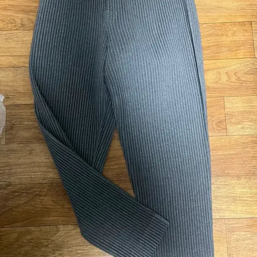[BUNJANG] Homme Plissé Issey Miyake Wool Like Pants 2 Grey / 옴므플리세 울라이크 팬츠2 그레이