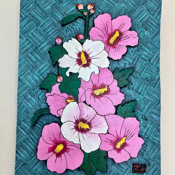 [BUNJANG] Mugunghwa Wood Engraving Art / 서각(무궁화)