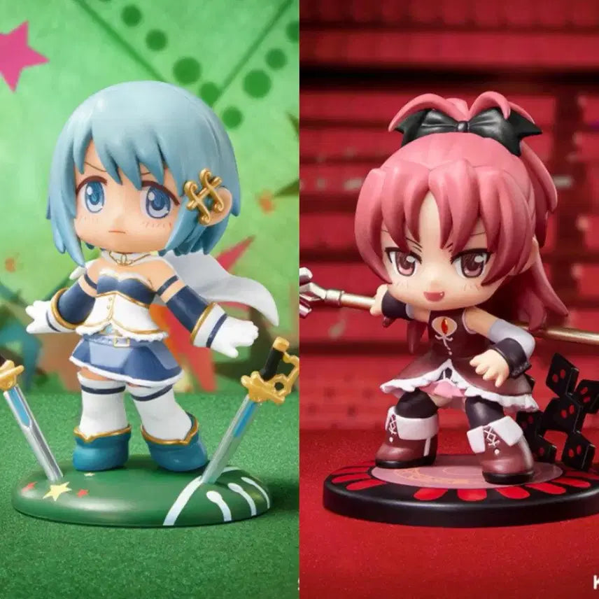 [BUNJANG] Pop Mart Puella Magi Madoka Magica Sayaka & Kyoko Bundle Set / 마법소녀 마도카 마기카 팝마트 피규어 사야카+쿄코 일괄