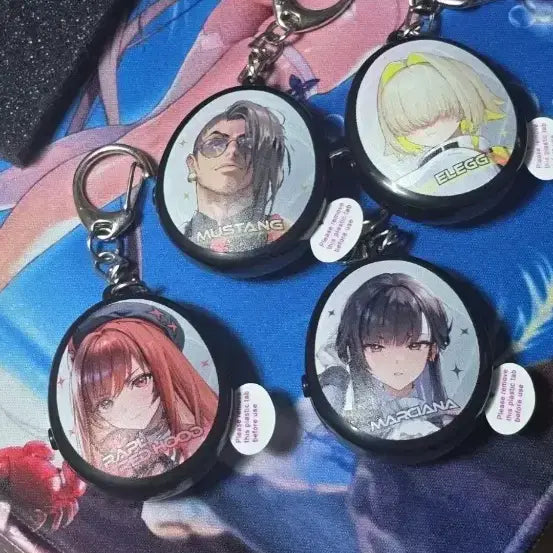 [BUNJANG] NİKE Voice Keyring Set - Mustang, Eleg, Marchana, Raphi / 니케 보이스키링 머스탱 일레그 마르차나