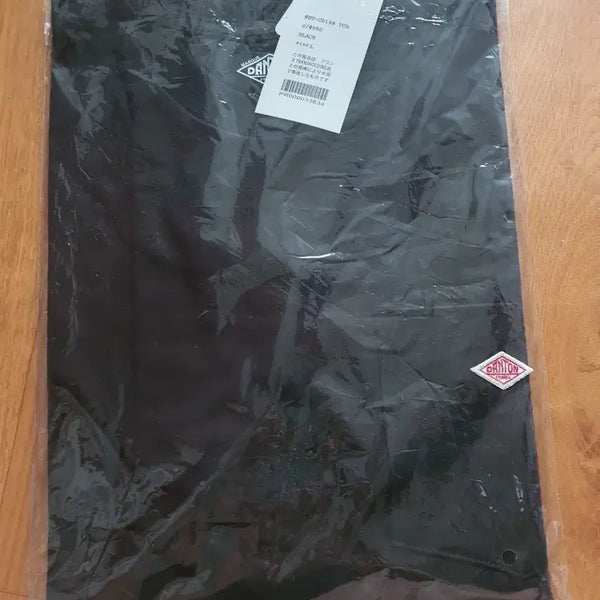 [BUNJANG] DANTON Cotton T-Shirt Black L / 단톤 티셔츠 블랙L