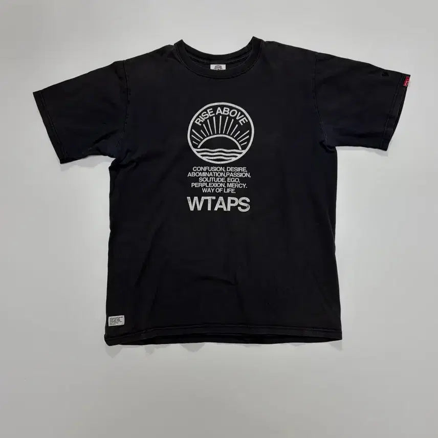 [BUNJANG] WTAPS Short Sleeve T-Shirt / 더블탭스 반팔 티셔츠
