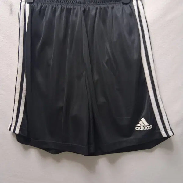 [BUNJANG] Adidas 3-Stripes Training Shorts Black Size 100 / 아디다스 삼선 트레이닝 반바지 블랙 100