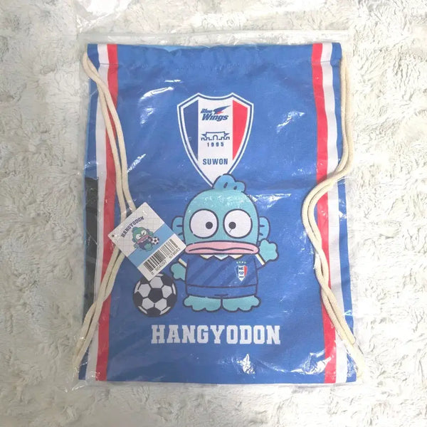 [BUNJANG] K League x Sanrio Characters 2025 Gym Sack Han Gyo Dong Suwon Samsung Bluewings / K 리그 x 산리오 캐릭터즈 2025 짐색 한교동 수원 삼성 블루윙즈