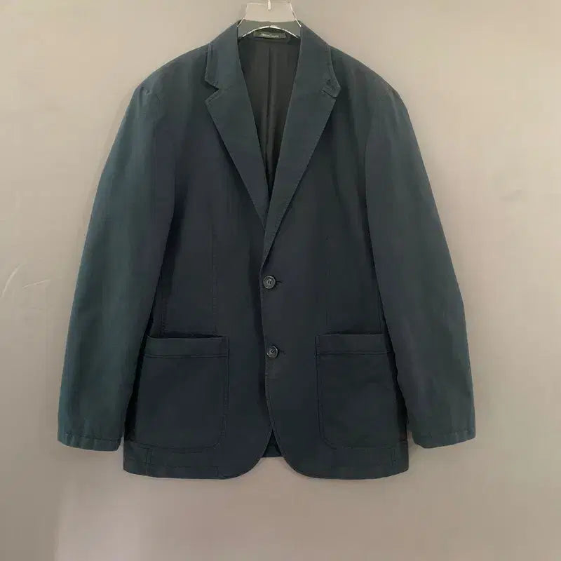 [BUNJANG] Henry Cotton Classic Fit Single Button Tailored Blazer Jacket / M 헨리코튼 클래식핏 싱글 버튼 테일러드 블레이저 자켓