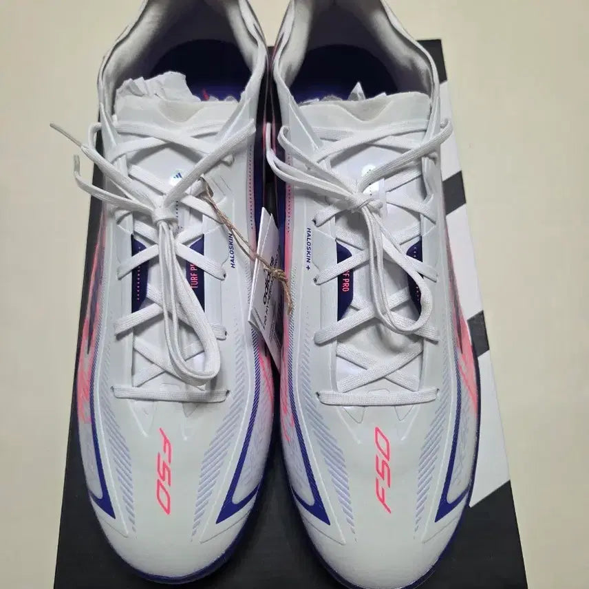 [BUNJANG] Adidas F50 Hyperfast Pro TF Size 295mm (KJ6092) New / 아디다스 F50 하이퍼패스트 프로 TF 새상품 사이즈 295mm 품번(KJ6092)