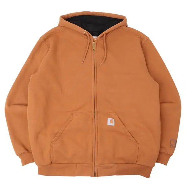 [BUNJANG] Carhartt Brown Thermal Hooded Zip-Up Jacket M / 칼하트 브라운 써멀 후드집업