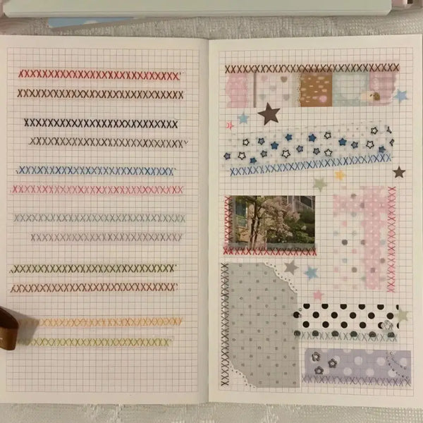 [BUNJANG] Way to Fetch Mini Stitch Mix Deco Tape 4 Types / 웨이투페치 미니 스티치 믹스 마테 4종