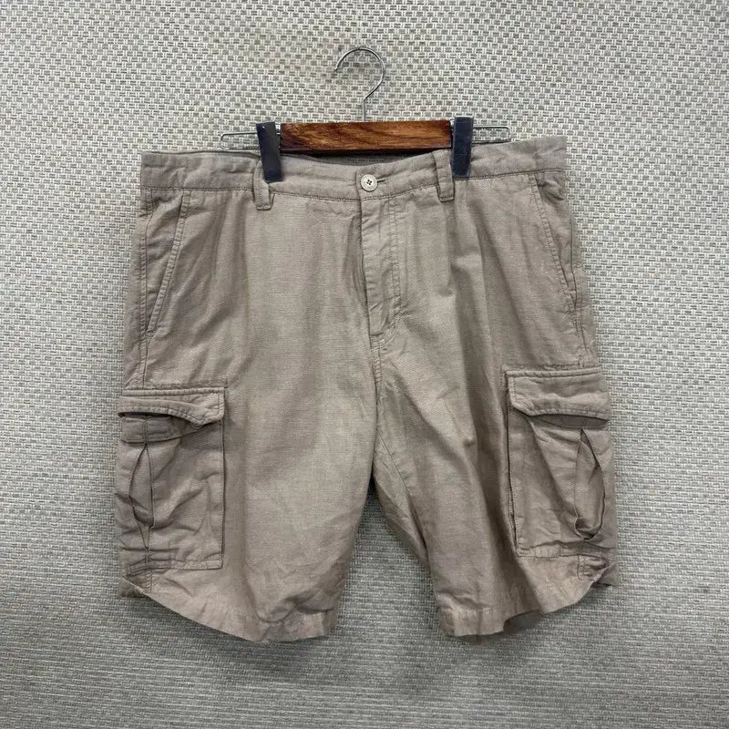 [BUNJANG] Massimo Dutti Cargo Shorts 34 Inch / 마시모두띠 카고 반바지 34인치 D03546