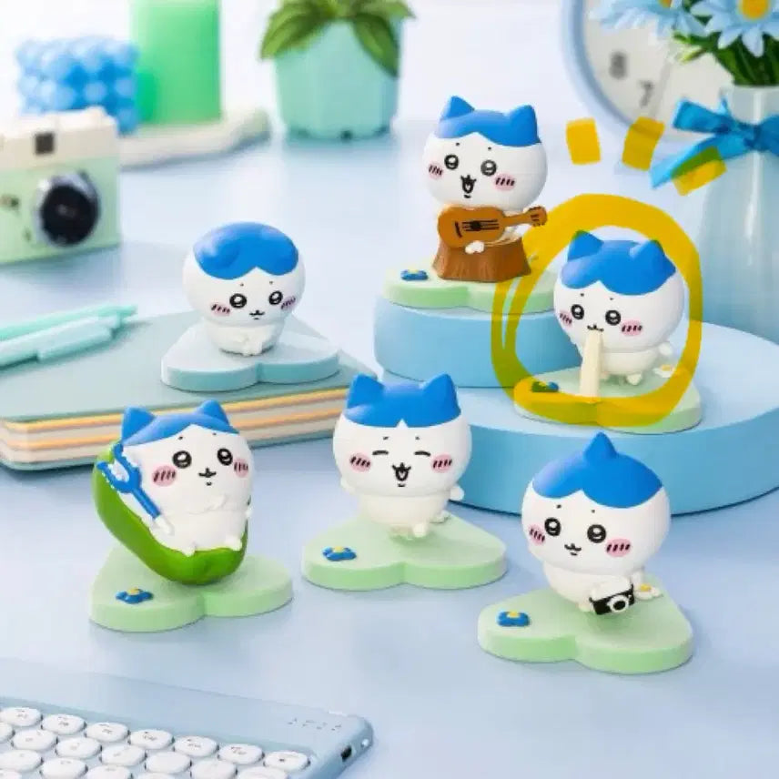 [BUNJANG] Hachiware Tsuretsure Darake Vomit Ver. Figure / 하치와레 투성이 다라케 / 구토 1개