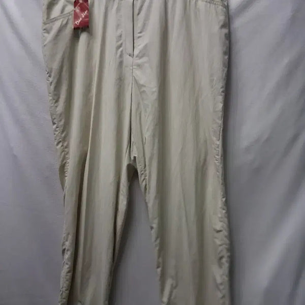 [BUNJANG] Daniel Creju Women's Summer Wide Leg Pants Beige / 다니엘 크레쥬 여성 여름 통바지 베이지