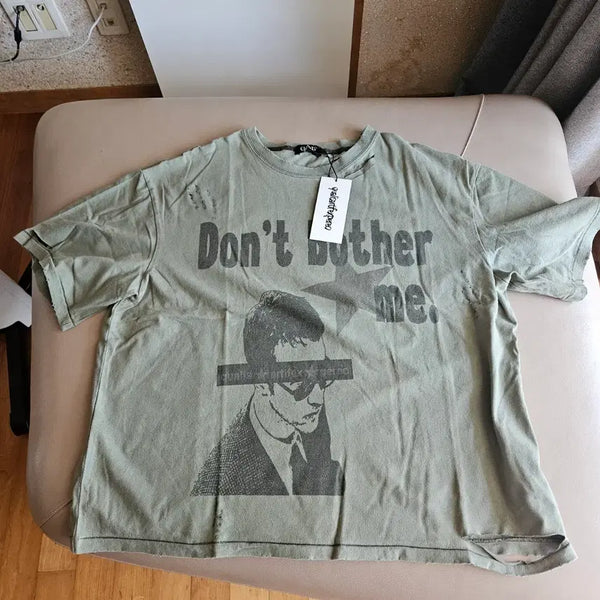 [BUNJANG] VTG Khaki T-shirt / qap  VTG T-shirts Khaki