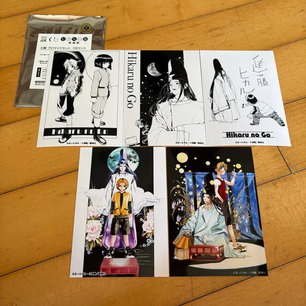[BUNJANG] Hikaru no Go Original Art Exhibition Kuji Bromide Set E / 고스트 바둑왕 히카루의 바둑 원화전 쿠지 브로마이드 세트 E상