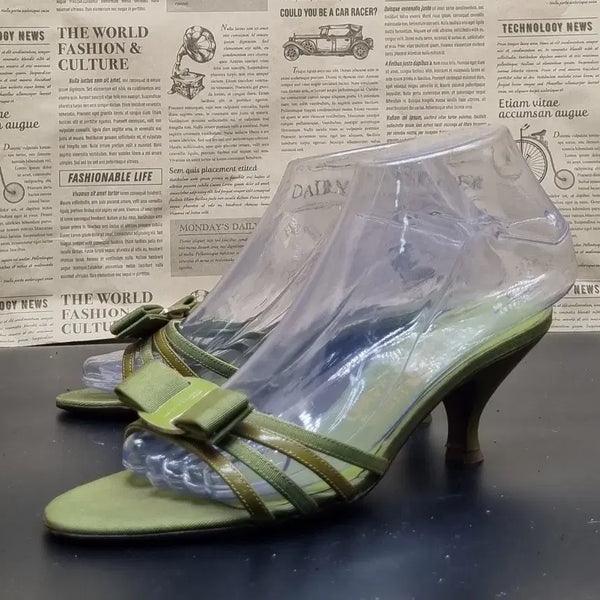 [BUNJANG] Ferragamo Women's Slippers Size 235 Heel 7 / 정품 페라가모 여성 슬리퍼 235 굽7