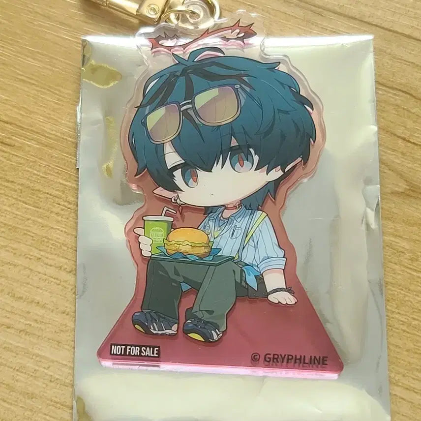 [BUNJANG] Arknights Endfield Frankburger Camus Acrylic Keychain / 명일방주 엔드필드 프랭크버거 카뮤 아크릴 키링