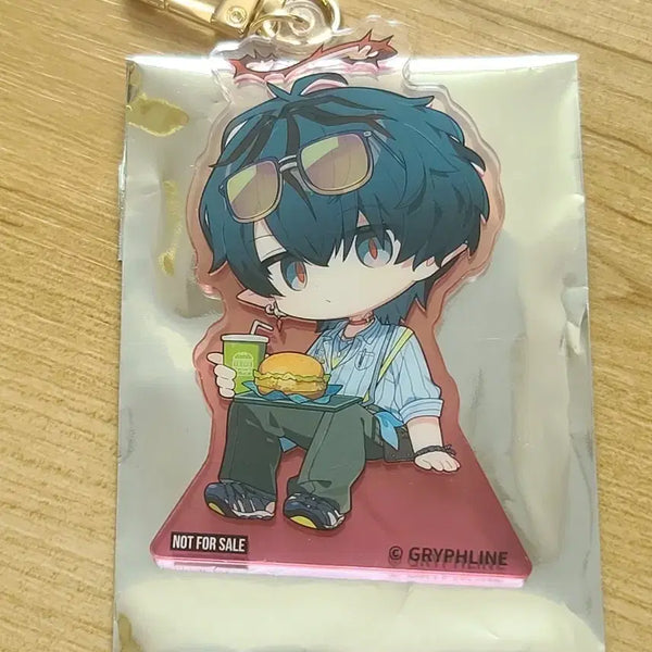 [BUNJANG] Arknights Endfield Frankburger Camus Acrylic Keychain / 명일방주 엔드필드 프랭크버거 카뮤 아크릴 키링