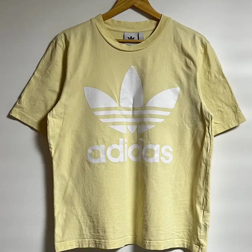[BUNJANG] Adidas Oversized Big Logo Short Sleeve Long T-Shirt Size M / 아디다스 오버사이즈드 빅로고 반팔 롱슬리브 M