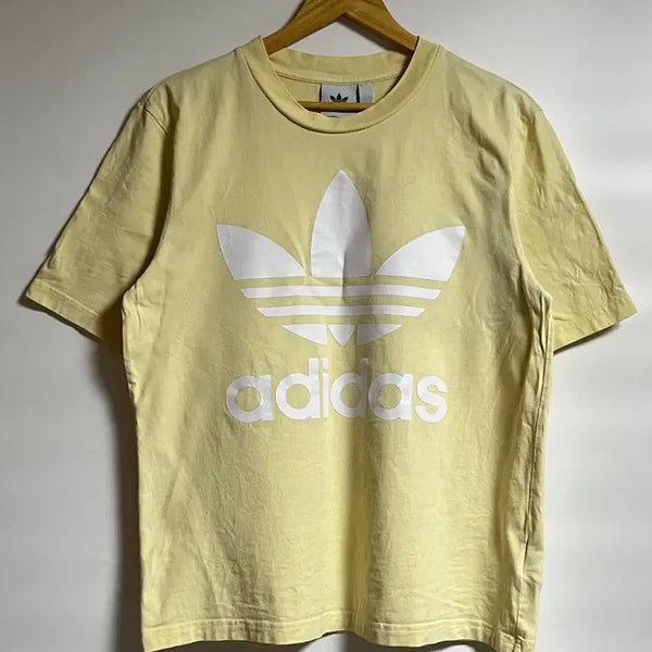 [BUNJANG] Adidas Oversized Big Logo Short Sleeve Long T-Shirt Size M / 아디다스 오버사이즈드 빅로고 반팔 롱슬리브 M