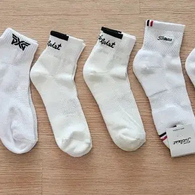 [BUNJANG] PXG & Titleist Men's Golf Socks Bundle / PXG 골프 양말 / 타이틀리스트 남성골프 양말10개