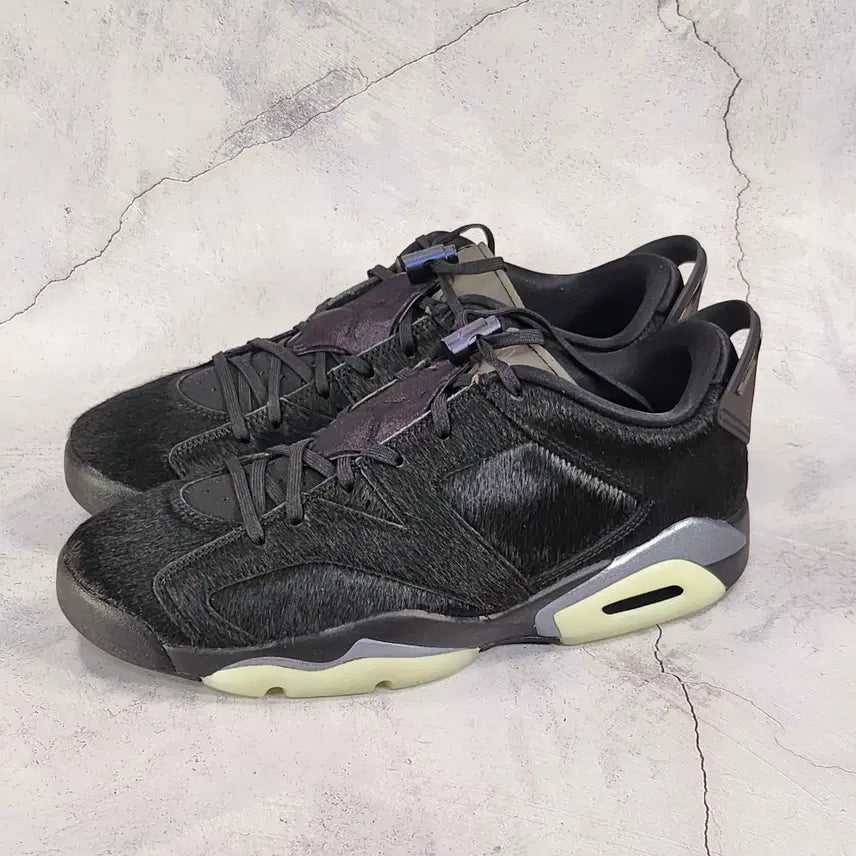[BUNJANG] Nike Air Jordan 6 Retro Low Black Men's US 9.5 / Women's US 11 (275mm / 280mm) - New / 나이키 여성280(남성275) 조던 6 레트로 로우 블랙 새제품