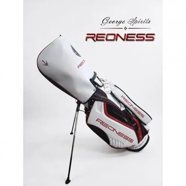 [BUNJANG] George Spirits REONESS Stand Bag White / 조지스피리츠 REONESS 스텐드백 화이트