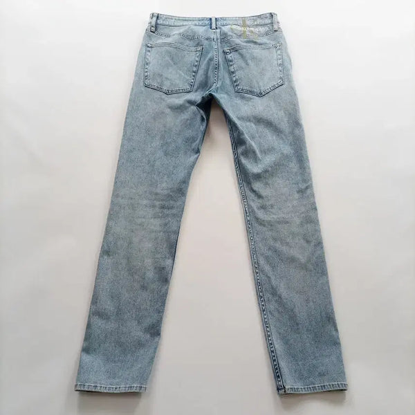 [BUNJANG] Calvin Klein Slim Straight Light Wash Denim Pants Size 30 / 캘빈클라인 청바지 사이즈30 슬림 일자 연청 남자 데님팬츠 B1391