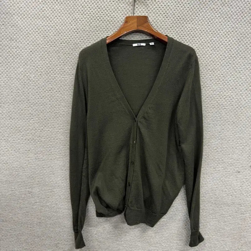 [BUNJANG] Uniqlo Wool Knit Cardigan XL / 유니클로 울 니트 가디건 XL D03668