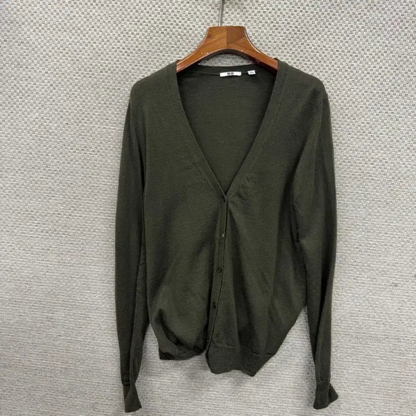 [BUNJANG] Uniqlo Wool Knit Cardigan XL / 유니클로 울 니트 가디건 XL D03668