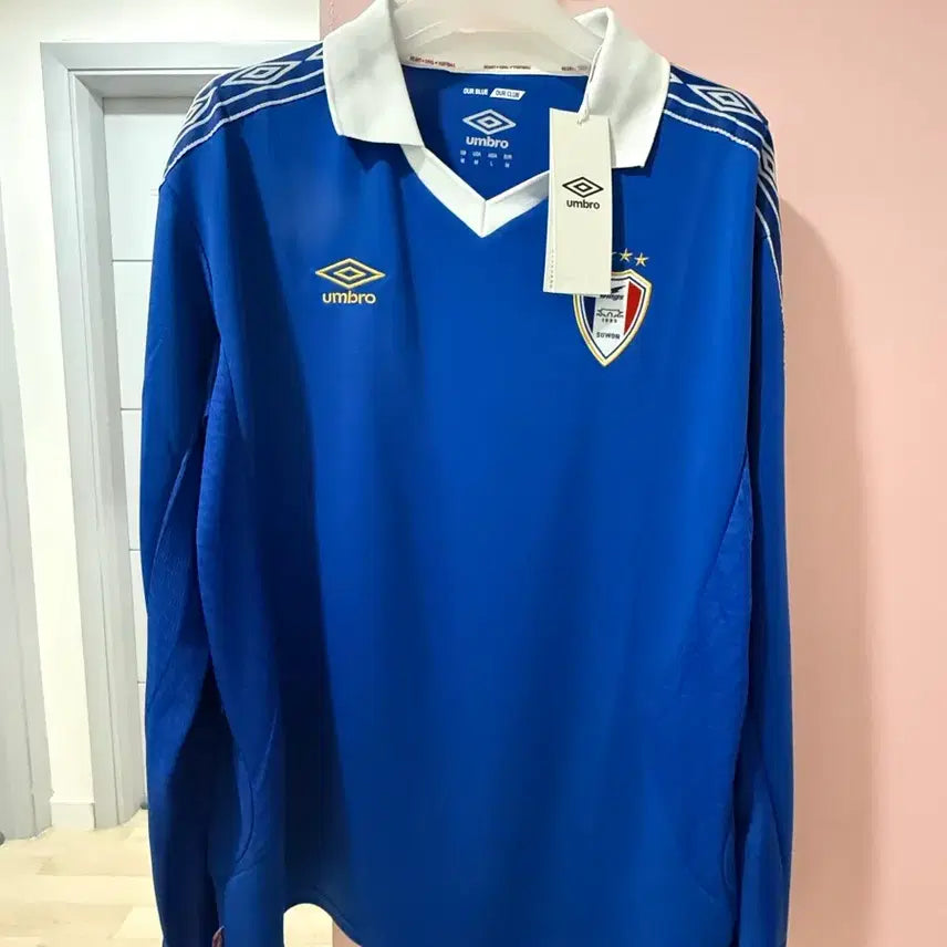 [BUNJANG] Suwon Samsung Bluewings Legend Match Long Sleeve Jersey (Size 100) / 수원삼성 블루윙즈 레전드매치 긴팔 유니폼 100