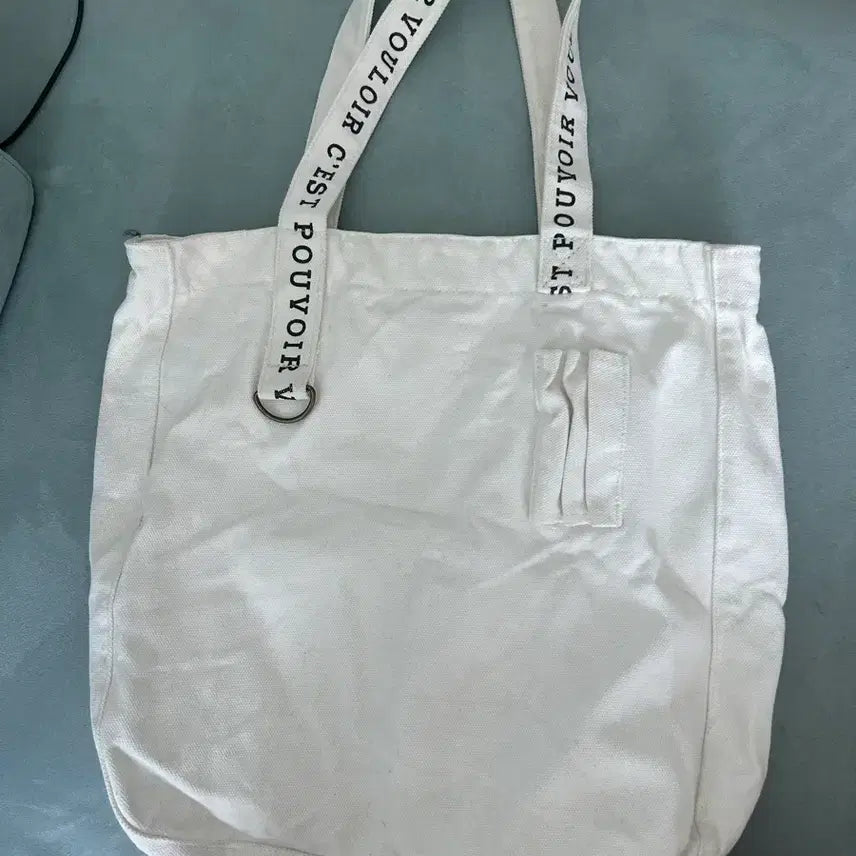[BUNJANG] Lettering Canvas Eco Bag / 레터링 에코백 캔버스백