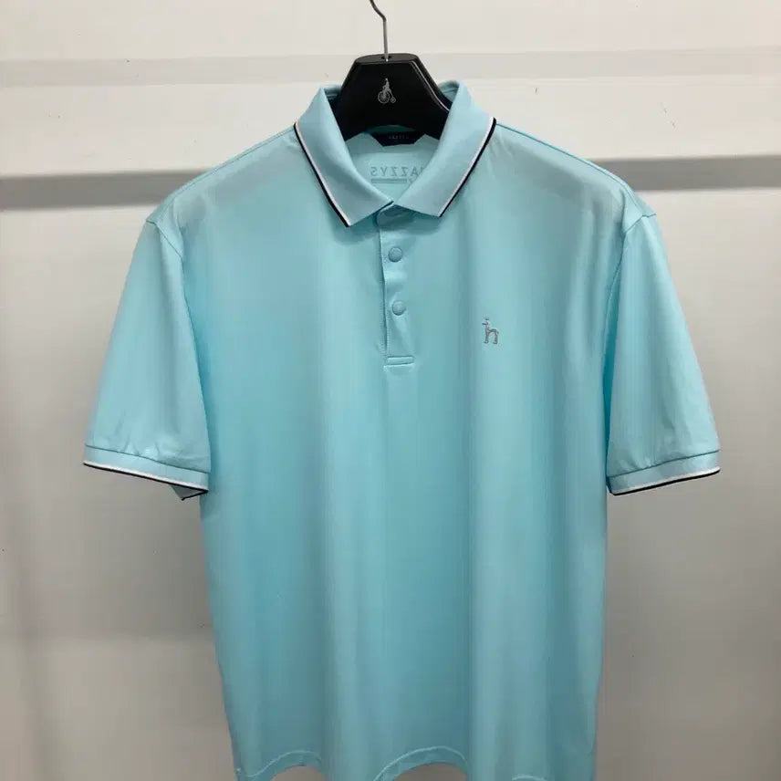 [BUNJANG] Hazzys Golf Short Sleeve Polo Shirt / 헤지스 골프 반팔 카라티 티셔츠 110