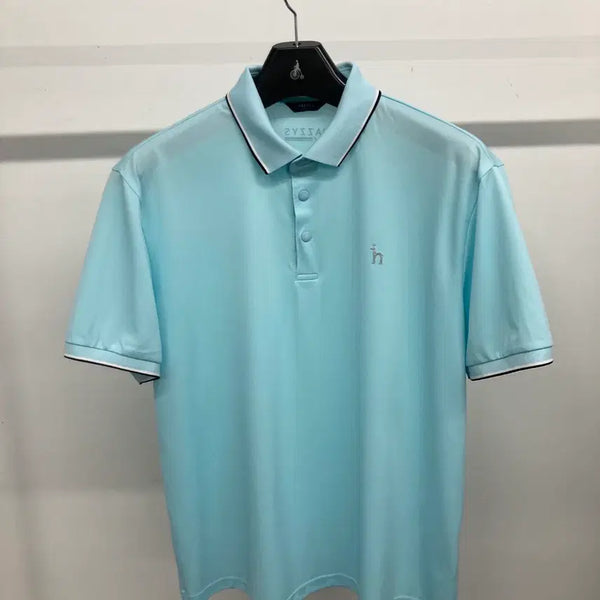 [BUNJANG] Hazzys Golf Short Sleeve Polo Shirt / 헤지스 골프 반팔 카라티 티셔츠 110