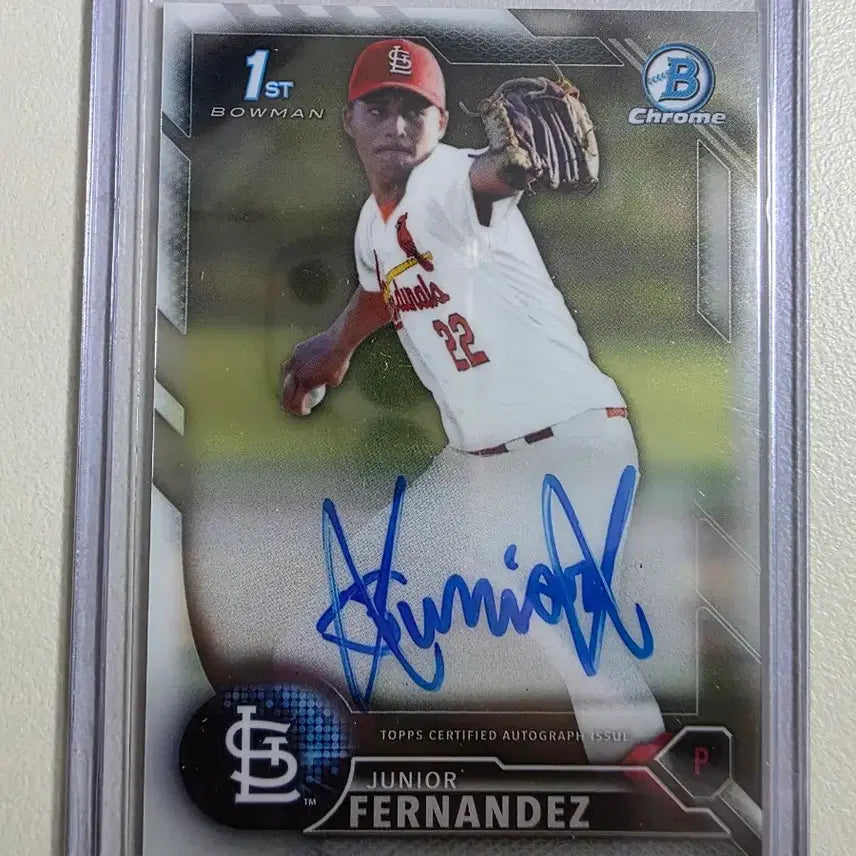 [BUNJANG] 2016 MLB Rookie Autograph Card - Junior Fernandez / 2016 mlb 주니어 페르난데스 친필오토 루키카드 세인트루이스카디널스